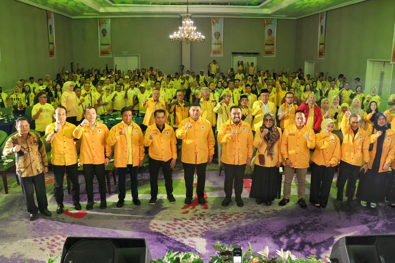 Pimpin Orientasi DPD II, Wali Kota Munafri Arifuddin Minta Golkar Makassar Jadi Kekuatan Responsif Warga