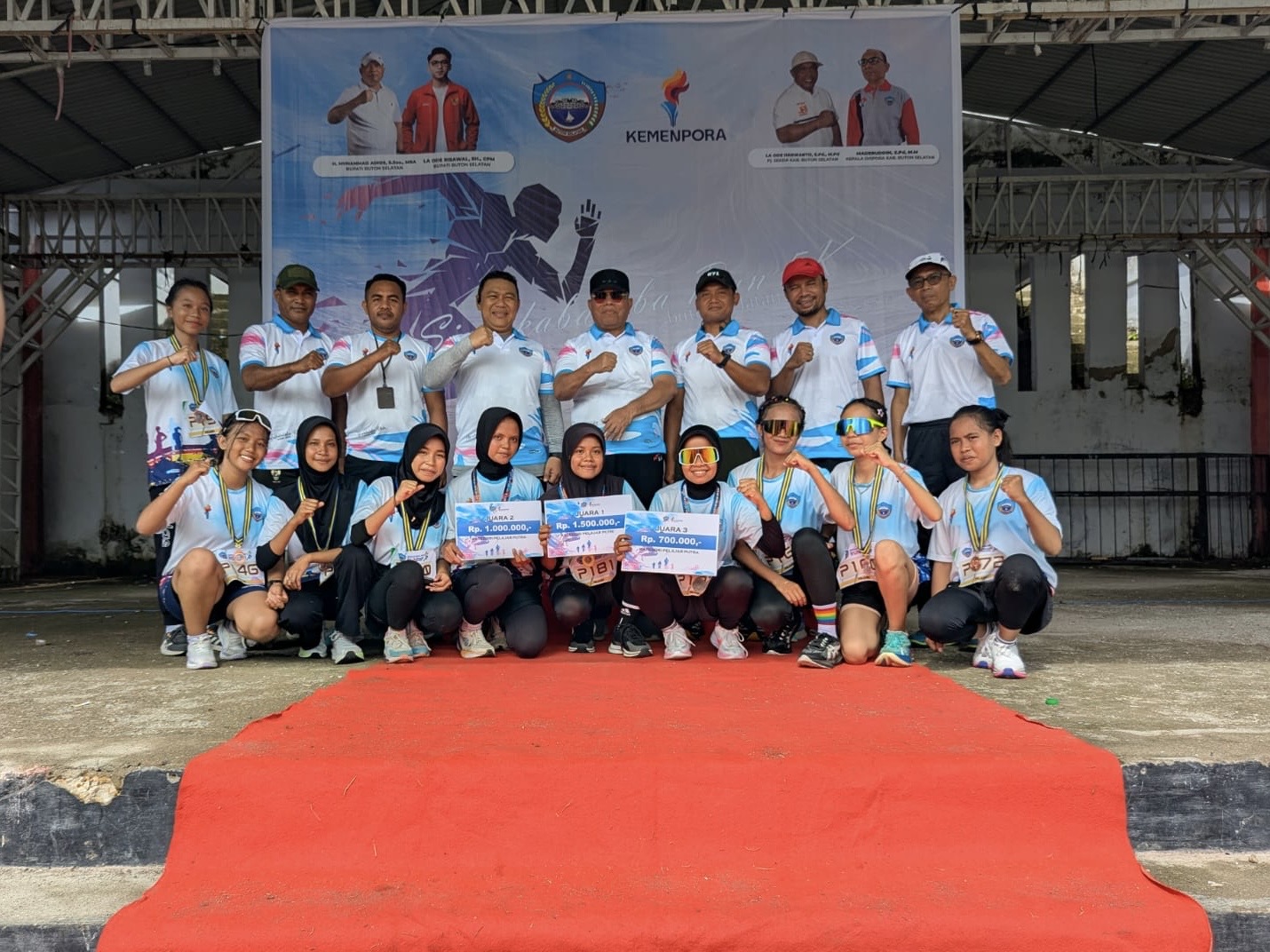 Bupati Buton Selatan Lepas Peserta Siosakalaba Run 5K, Semarak Kebersamaan Warnai Batauga