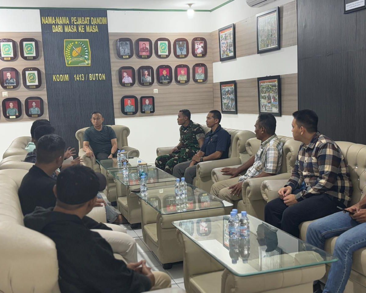 Kawal Kasus Dugaan Pembunuhan Oknum TNI, Mahasiswa Baubau Apresiasi Sikap Terbuka Yonif dan Kodim