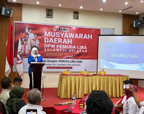 Ketua KNPI Sulsel Terpilih Hadiri Musda Pemuda LIRA: Dorong Kolaborasi Pemuda Menuju Sulsel Maju