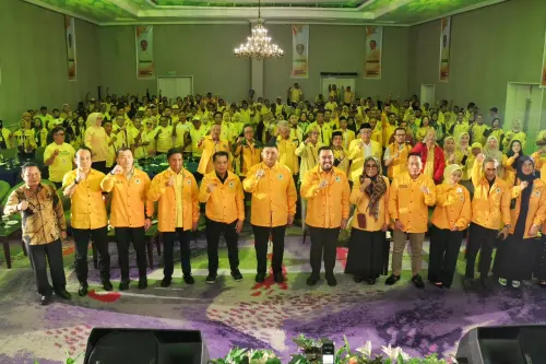 Pimpin Orientasi DPD II, Wali Kota Munafri Arifuddin Minta Golkar Makassar Jadi Kekuatan Responsif Warga