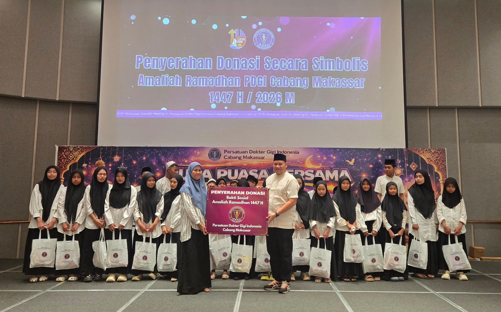 PDGI Cabang Makassar Gelar Amaliah Ramadan 1447 H: Fokus pada Edukasi Kesehatan Gigi dan Filantropi.