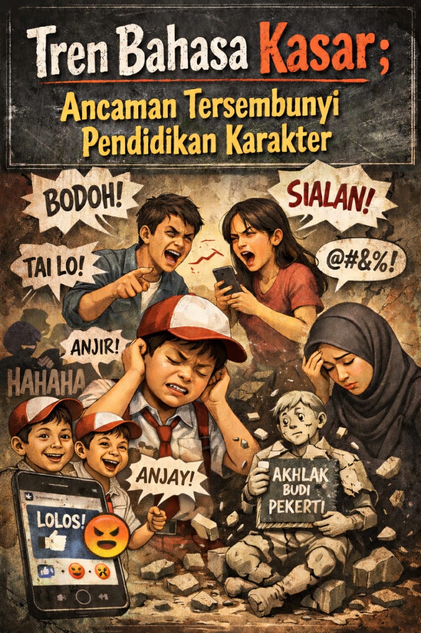 Tren Bahasa Kasar; Ancaman Tersembunyi Pendidikan Karakter
