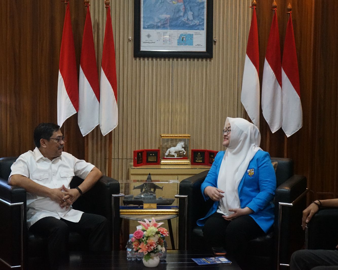 Jelang Pelantikan, Pengurus KNPI Sulsel Temui Kabinda untuk Perkuat Sinergi Pemuda