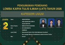 CPNS Kementerian Agama RI Raih Juara II LKTI Nasional IKAHI Mahkamah Agung RI