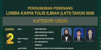 CPNS Kementerian Agama RI Raih Juara II LKTI Nasional IKAHI Mahkamah Agung RI